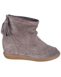 Isabel Marant - Suede Stainer Basket Boot (authentic Pre-loved) - Lyst