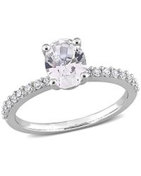 Rina Limor 10k 2.32 Ct. Tw. White Sapphire Ring
