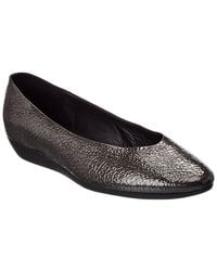 Arche - Onyri Leather Flat - Lyst