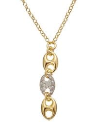 Meshmerise - 18K Over 0.15 Ct. Tw. Diamond Necklace - Lyst