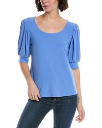 Cece - Shirred Top - Lyst