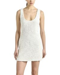 10 Crosby Derek Lam - Ailani Paillette Boucle Scoop Back Tank Dress - Lyst