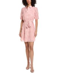 Nanette Lepore - Short Sleeve Mini Dress - Lyst
