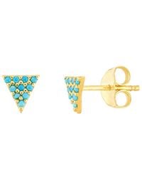 HAWLEY ST - 14K Geometric Earrings - Lyst