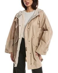 Moncler - Brunnera Long Parka - Lyst
