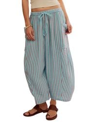 Free People - Striped Quinn Pant - Lyst
