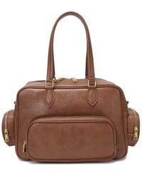 Tiffany & Fred Paris - Large Leather Satchel - Lyst
