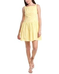 Julia Jordan - Poplin Sleeveless Mini Dress - Lyst
