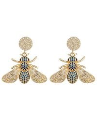 Eye Candy LA - The Luxe Collection Cz Mason Bee Statement Earrings - Lyst