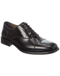 Ferragamo - Leather Oxford - Lyst