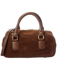 Italian Leather - Top Handle Bag - Lyst