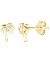 HAWLEY ST - 14K 0.02 Ct. Tw. Diamond Stud Earrings - Lyst