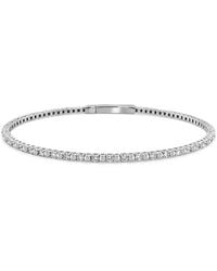 Sabrina Designs - 14K 0.88 Ct. Tw. Diamond Flexible Bangle Bracelet - Lyst