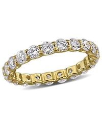 Lab Grown Diamonds - Created Forever 14K 2.10 Ct. Tw. Lab-Grown Diamond Eternity Ring - Lyst
