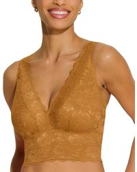 Cosabella - Never Say Never Plunge Longline Curvy Bralette - Lyst