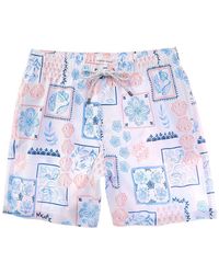Vintage Summer - Seersucker Swim Short - Lyst