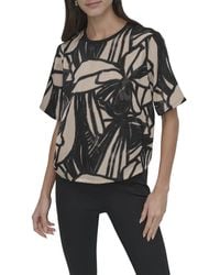 DKNY - Crewneck Shirt - Lyst