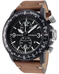 Glamrocks Jewelry - Racetrack Action Tachymeter Watch - Lyst