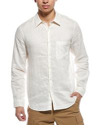Theory - Irving Relaxed Linen Shirt - Lyst