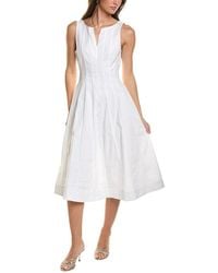 Ellen Tracy - Paneled Midi Dress - Lyst