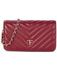Tiffany & Fred Paris - Mini Quilted Leather Flap Bag - Lyst