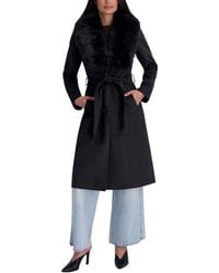 Kenneth Cole - Faux Leather Jacket - Lyst