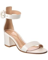 Gianvito Rossi - Versilia 60 Satin Sandal - Lyst