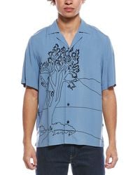 BOSS - Rayer Regular Fit Camp Shirt - Lyst