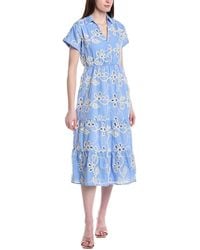 Sam Edelman - Embroidered Shirtdress - Lyst