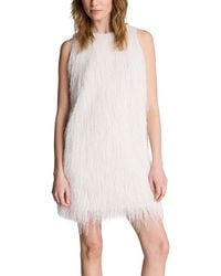 Kenneth Cole - Fringed Mini Dress - Lyst
