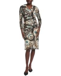 Etro - Wool-Blend Shift Dress - Lyst