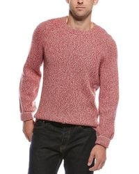 Brunello Cucinelli - Wool, Cashmere, & Silk-Blend Crewneck Sweater - Lyst