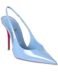 Christian Louboutin - Miss Z 100 Patent Slingback Pump - Lyst