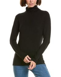 InCashmere - Fine Knit Turtleneck Top - Lyst