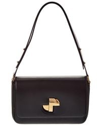 Patou - Le Lock Leather Shoulder Bag - Lyst