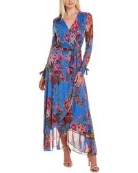 betsey johnson polka dot maxi dress