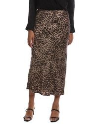 Z Supply - Izabel Leopard Skirt - Lyst