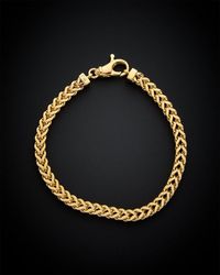 Italian Gold - 14k Franco Link Bracelet - Lyst