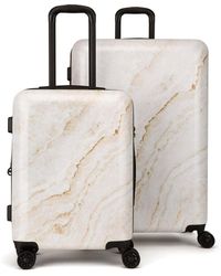 CALPAK - Marble 2Pc Expandable Luggage Set - Lyst