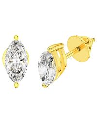 Amairah - 14K 2.00 Ct. Tw. Lab-Grown Diamond Stud Earrings - Lyst