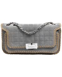 Chanel - Limited Edition Light Quilted Suede Wild Stitch Shoulder Bag (Authentic Pre-Owned) - Lyst