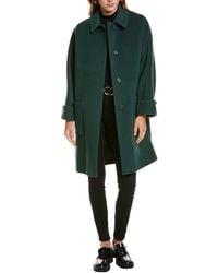 Cinzia Rocca - Medium Wool & Cashmere-Blend Coat - Lyst