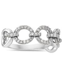 Forever Creations USA Inc. - Forever Creations 14K 0.30 Ct. Tw. Diamond Link Ring - Lyst