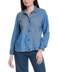 XCVI - Embroidered Helm Jacket - Lyst