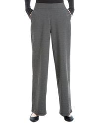 Max Studio - Double Knit Easy Leg Trouser - Lyst