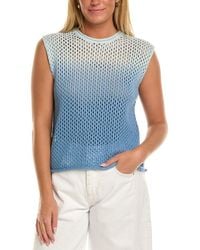 Velvet By Graham & Spencer - Nina Sleeveless Cashmere-Blend Sweater - Lyst