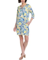 Stella Parker - 3/4-Sleeve Shift Dress - Lyst