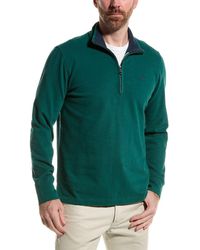 Brooks Brothers - Sueded Jersey 1/2-zip Pullover - Lyst