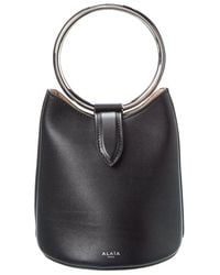Alaïa - Alaïa Leather Bucket Bag - Lyst