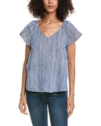 Tommy Bahama - Shimmering Bay V-Neck Linen Top - Lyst